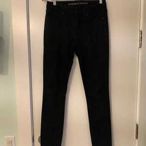 Article of Society Black Slim Fit Twill Pants